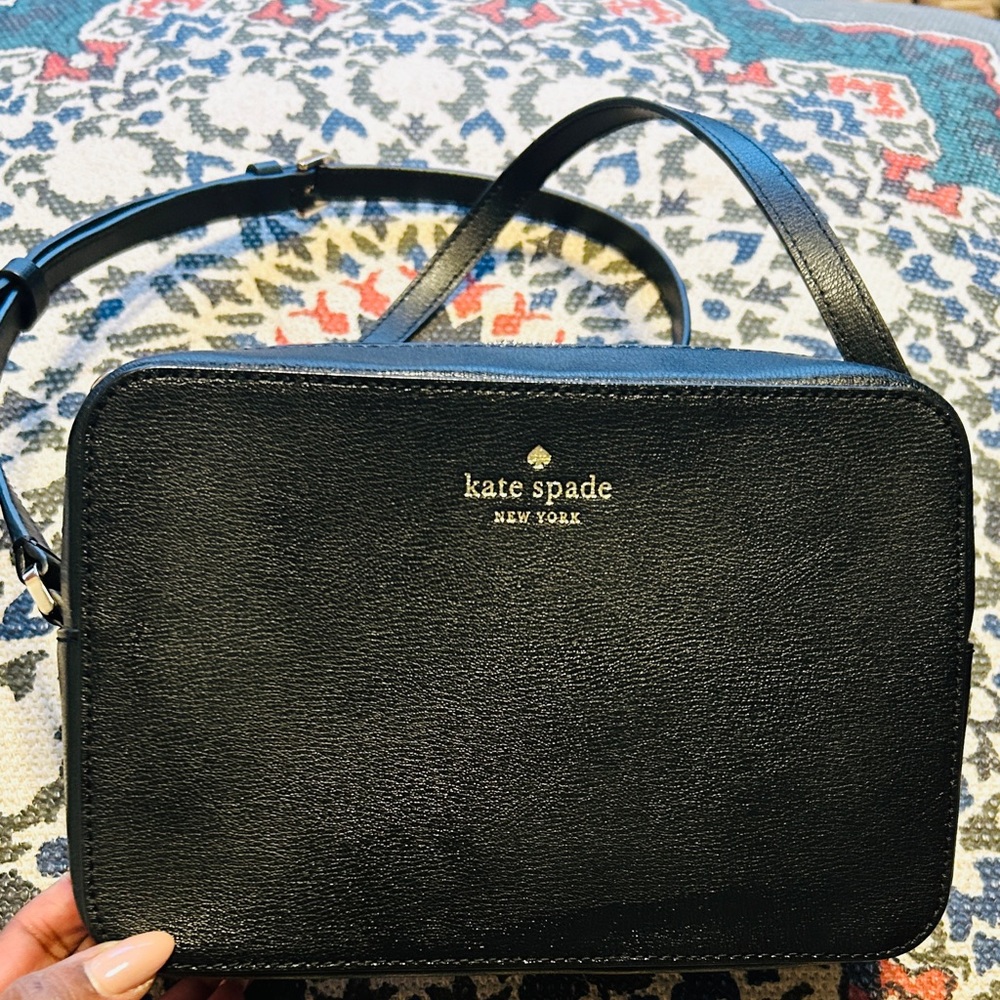 Kate Spade New York Harper pebbled leather crossbody shoulder bag